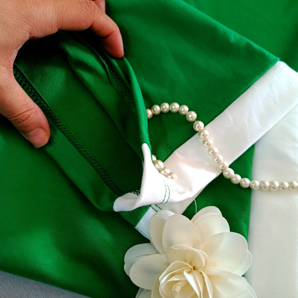 Girls' blouse and pants suitable for ages 8 to 12 years