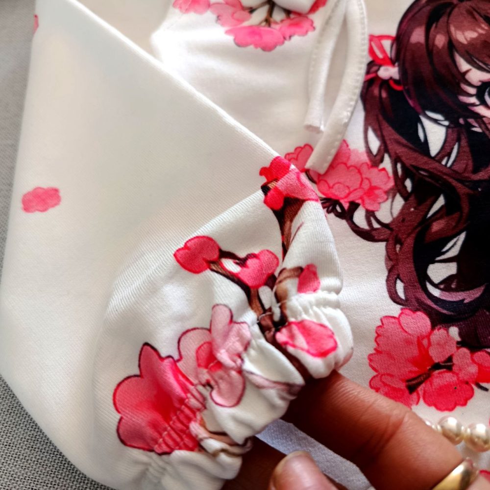 Girls' blouse suitable for ages 2 to 9 years