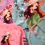 Girls' blouse suitable for ages 2 to 9 years