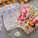 Girls' blouse suitable for ages 2 to 9 years