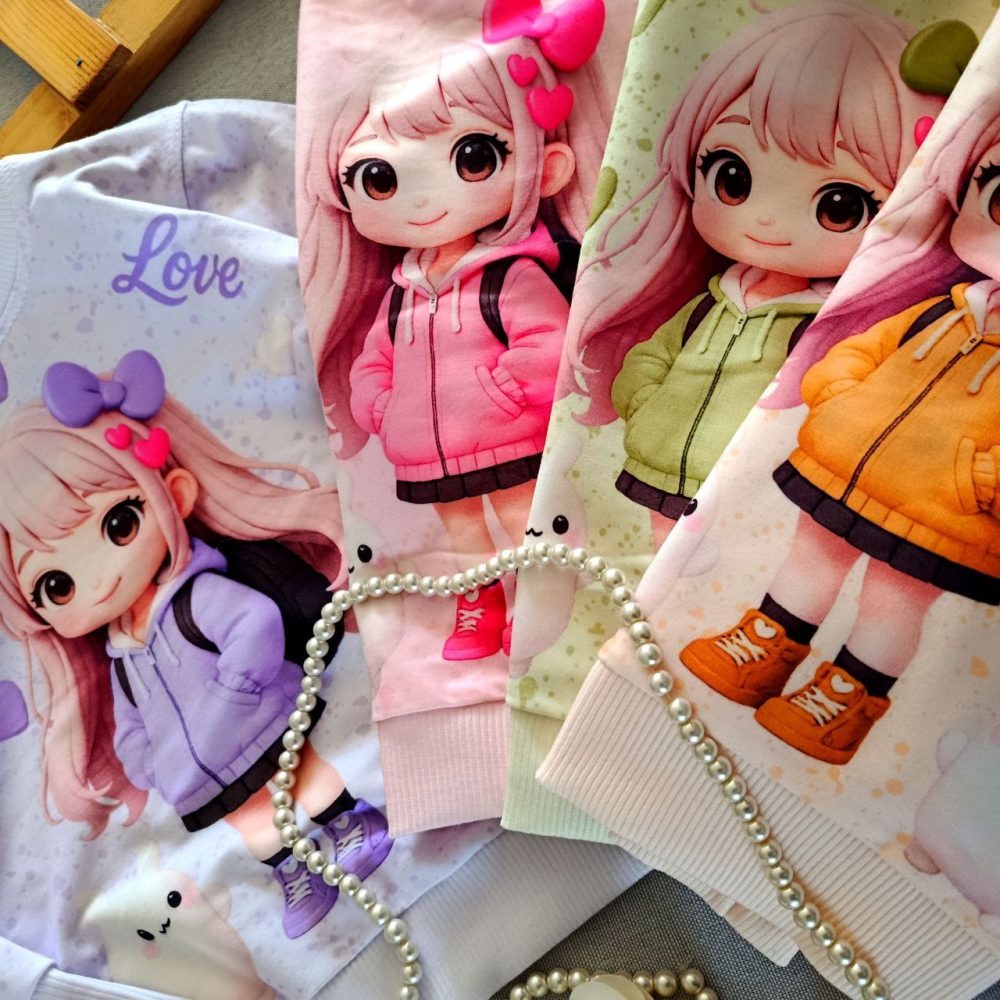 Girls' blouse suitable for ages 2 to 9 years