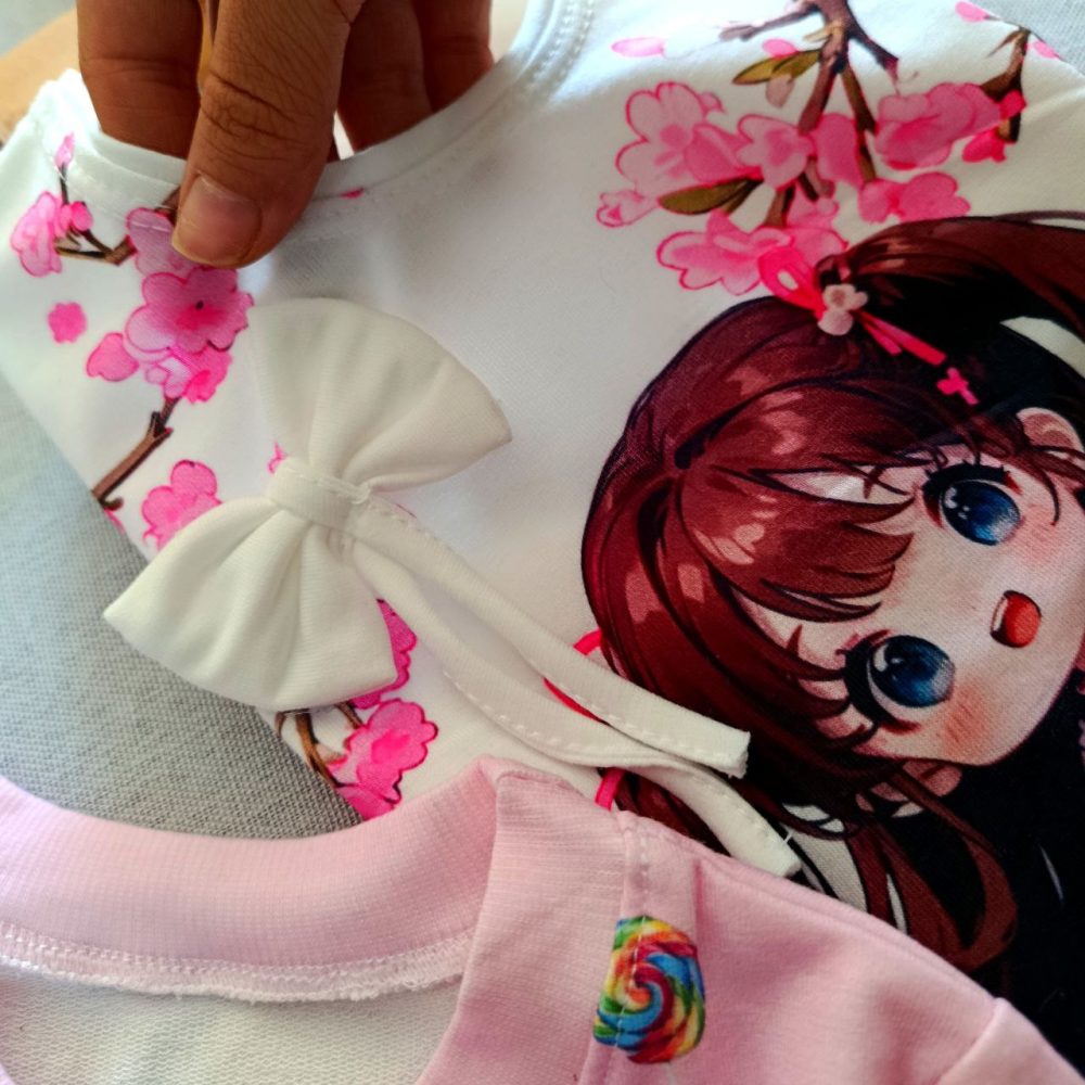 Girls' blouse suitable for ages 2 to 9 years