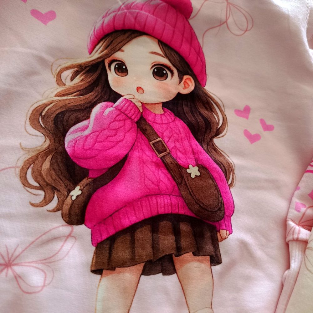 Girls' blouse suitable for ages 2 to 9 years