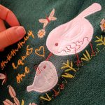 Girls' knitted blouse suitable for ages 1 to 10 years