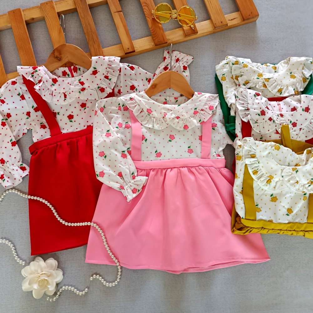 Girls' shirt suitable for ages 2 to 6 years