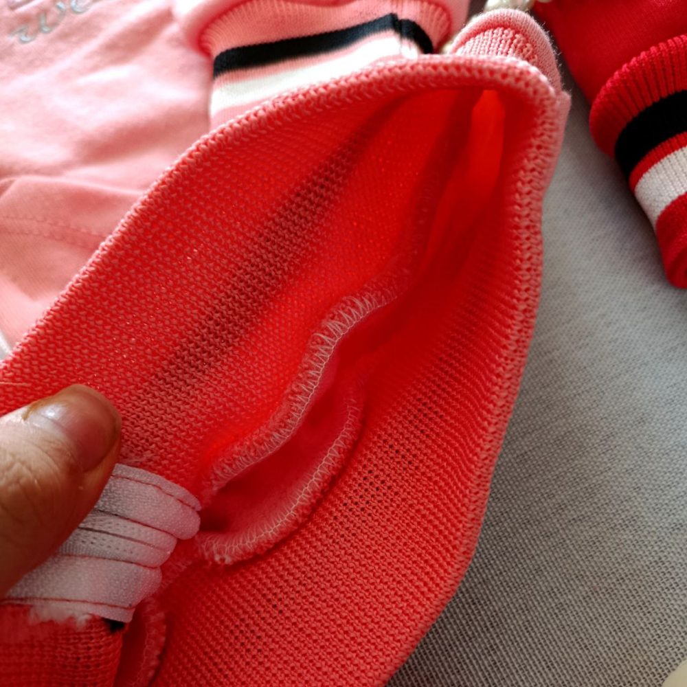 Girls' sweatshirt and pants, suitable for ages 2 to 7 years old