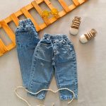 Jeans for girls and boys, suitable for ages 1 to 7 years old