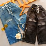 Jeans suitable for ages 4 to 10 years