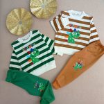 Blouses and pants for girls and boys from 1 year to 5 years old