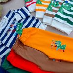 Blouses and pants for girls and boys from 1 year to 5 years old