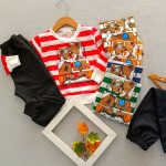 Blouses and pants for girls and boys from size 35 to size 45