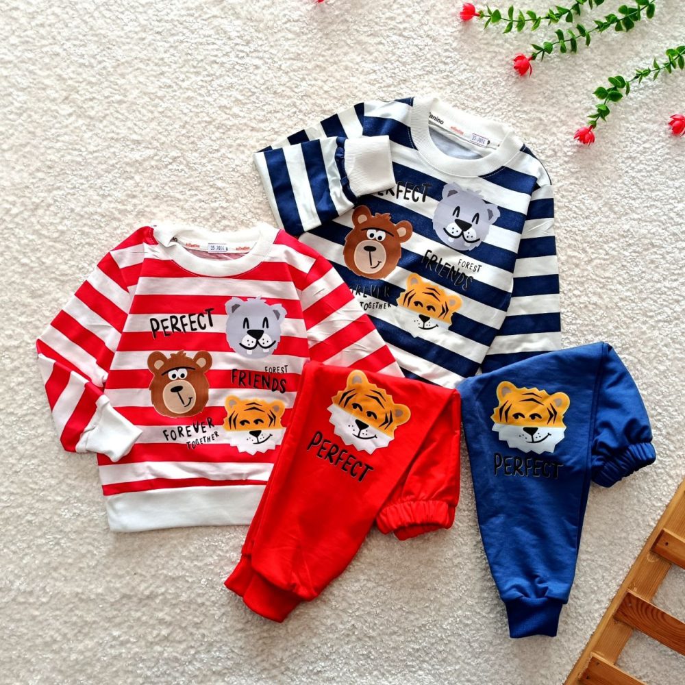 Blouses and pants for girls and boys from sizes 1 year to 5 years