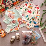 Blouses and pants for girls and boys from sizes 35 to 50