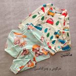 Blouses and pants for girls and boys from sizes 35 to 50