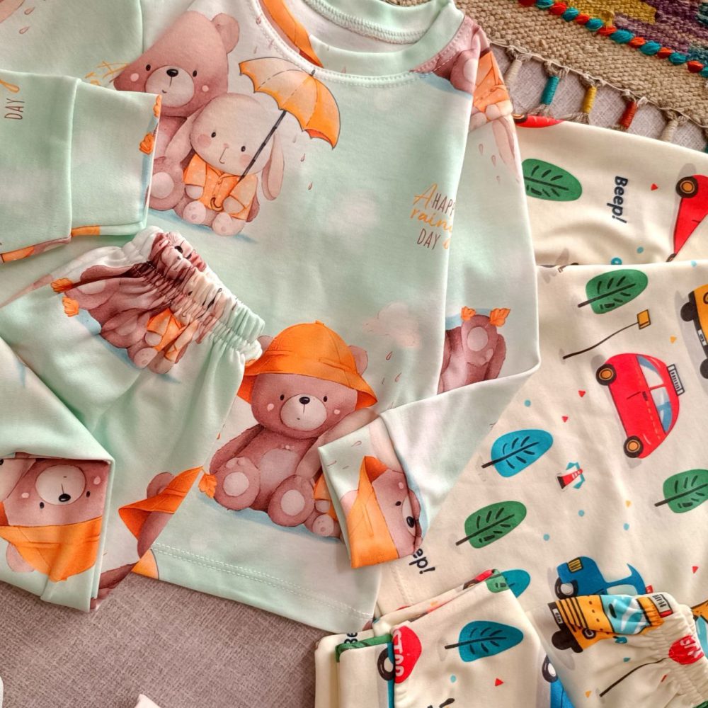 Blouses and pants for girls and boys from sizes 35 to 50