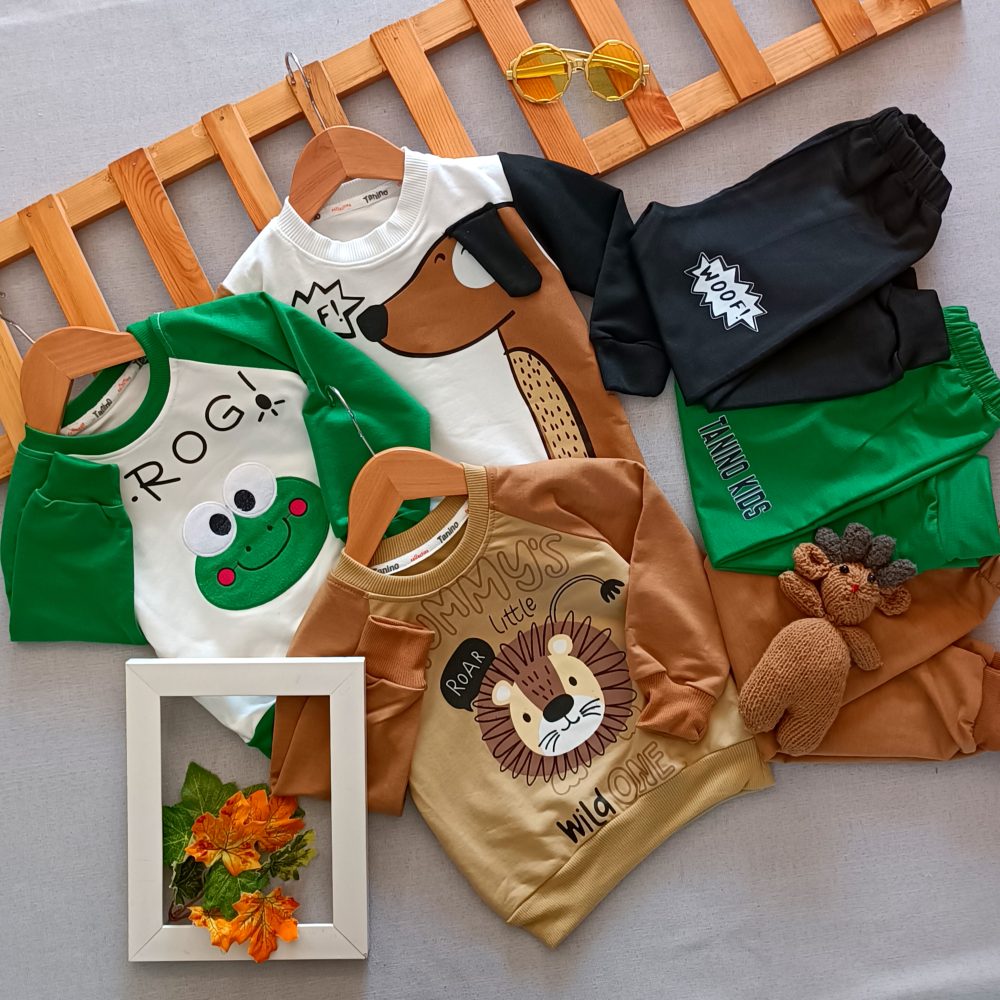 Blouses and pants for girls and boys, suitable for ages 1 to 5 years (1) Blouses and pants for girls and boys, suitable for ages 1 to 5 years