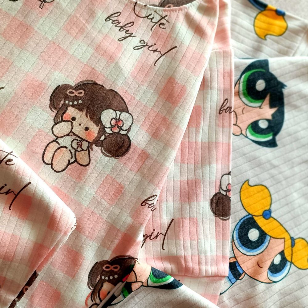 Blouses and pants for girls and boys, suitable for ages 1 to 8 years