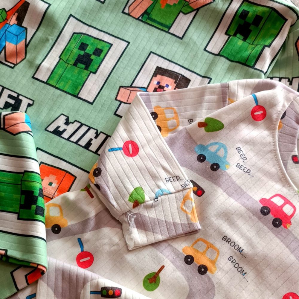 Blouses and pants for girls and boys, suitable for ages 1 to 8 years