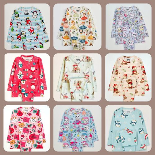 Blouses and pants for girls and boys, suitable for ages 2 to 8 years old