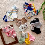 Children's socks for girls and boys, suitable for ages 1 to 7 years old