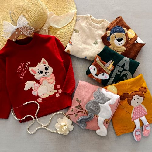 Girls' and boys' blouses from size 40 to size 60