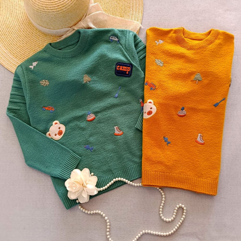 Girls' and boys' blouses from size 40 to size 60