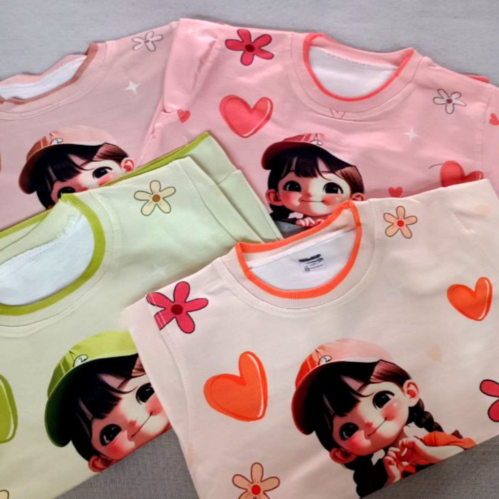 Girls' and boys' blouses suitable for ages 2 to 9 years