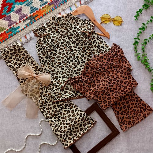 Girls' blouse and pants from 2 years to 9 years