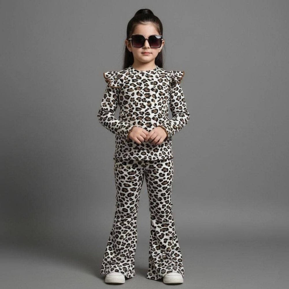 Girls' blouse and pants from 2 years to 9 years