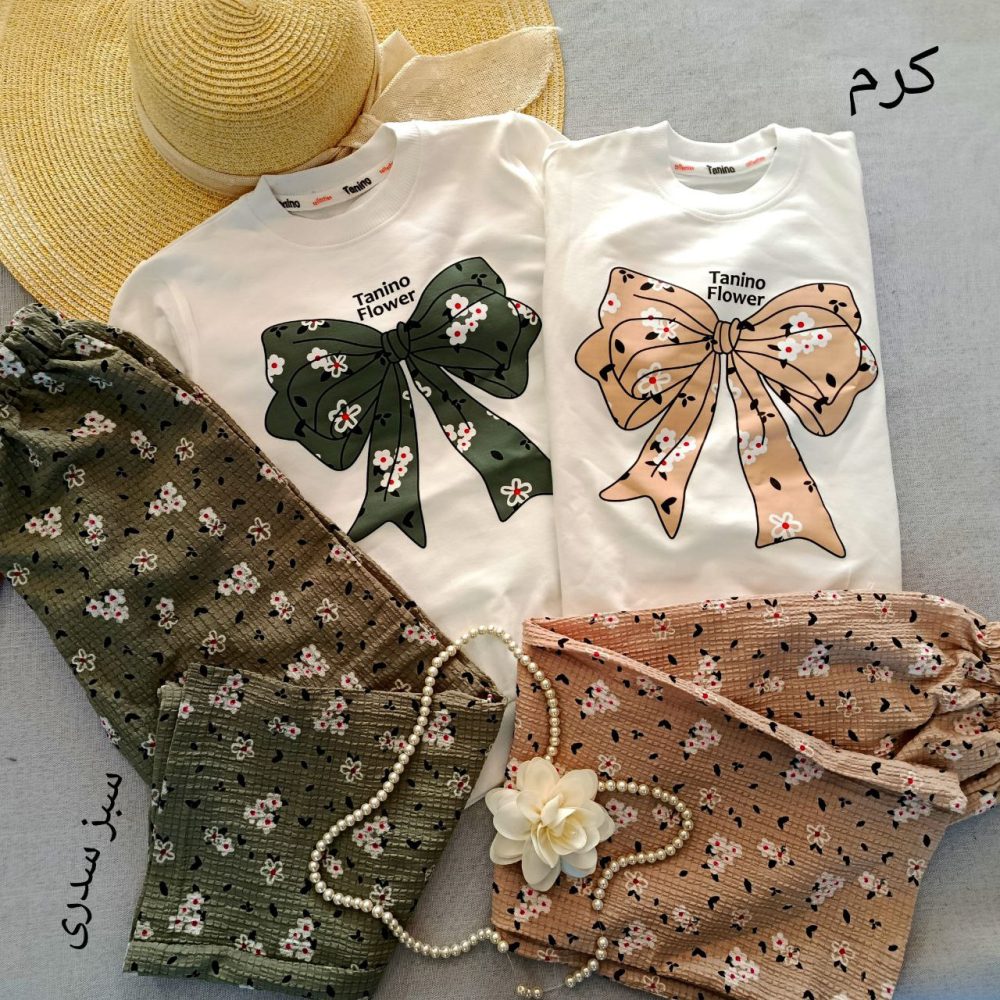 Girls' blouse and pants suitable for ages 9 to 12 years old