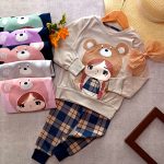 Girls' blouses and pants from 1 year to 9 years old