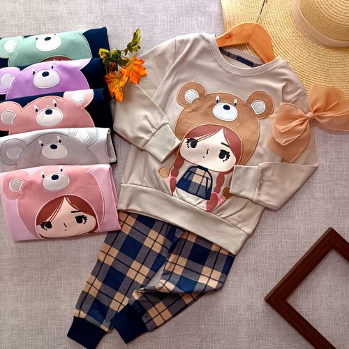 Girls' blouses and pants from 1 year to 9 years old