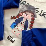 Girls' blouses and pants from age 4 to 7 years