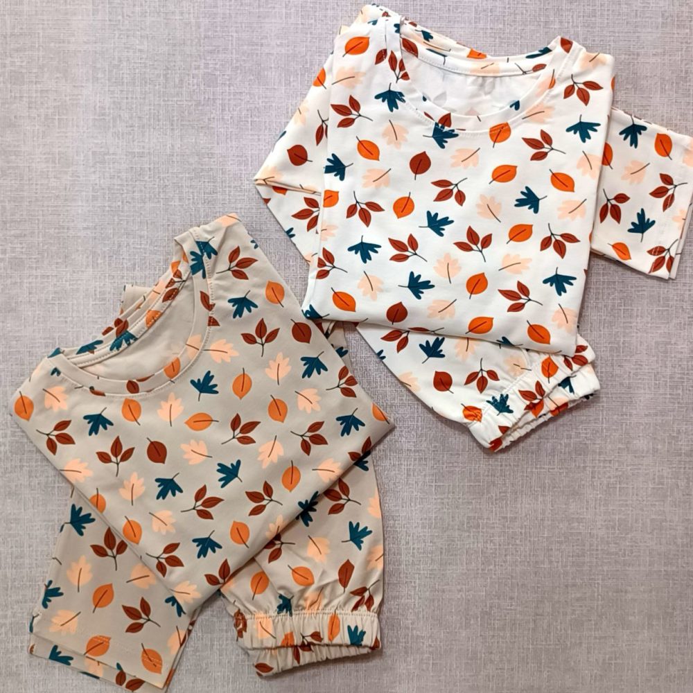 Girls' blouses and pants from age 4 to 9 years