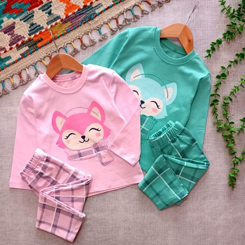 Girls' blouses and pants from size 1 to size 9