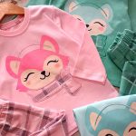 Girls' blouses and pants from size 1 to size 9