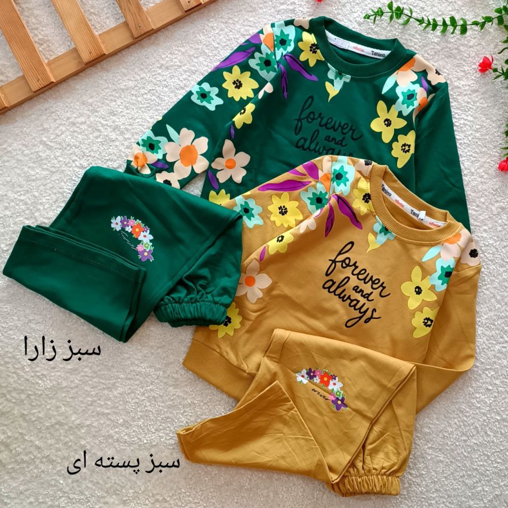 Girls' blouses and pants from size 40 to size 55