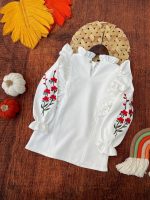 Girls' blouses and skirts suitable for ages 3 to 9 years old