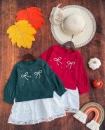 Girls' shirt suitable for ages 3 to 8 years