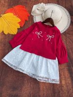 Girls' shirt suitable for ages 3 to 8 years