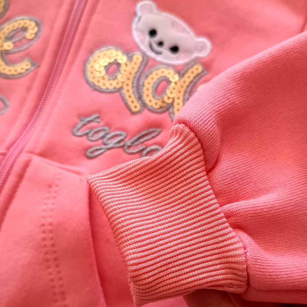 Girls' sweatshirt and pants suitable for ages 1 to 8 years