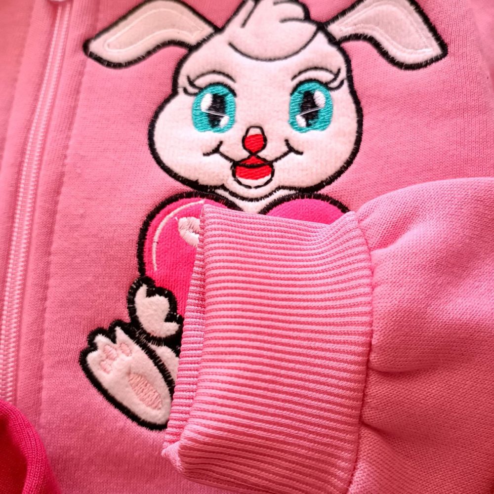 Girls' sweatshirt and pants suitable for ages 1 to 8 years