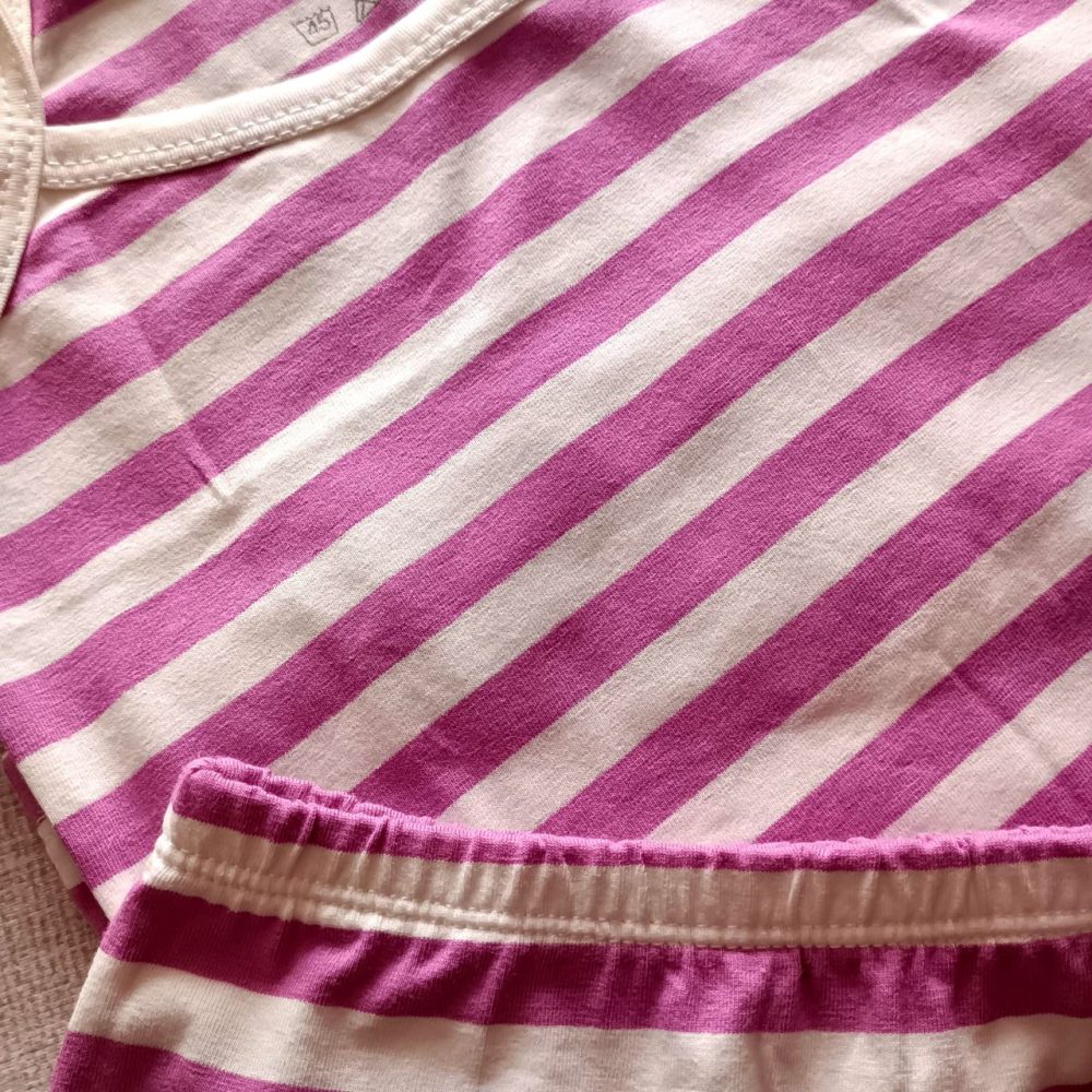 Girls' tops and shorts from ages 3 to 10