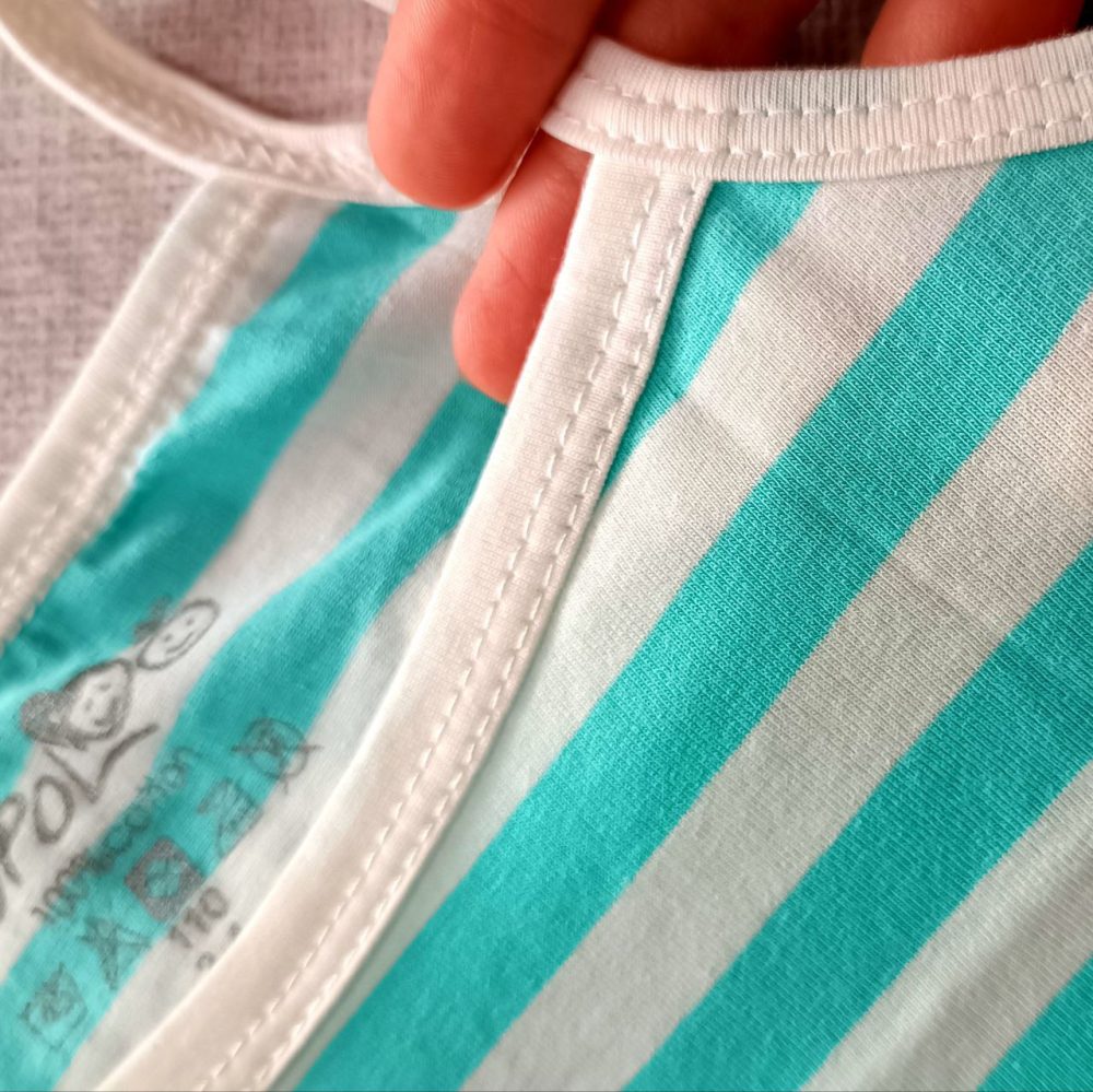 Girls' tops and shorts from ages 3 to 10