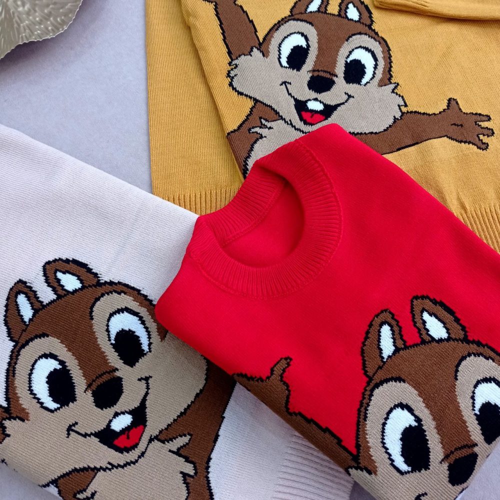 Knitted blouse for girls and boys, suitable for ages 2 to 9 years old