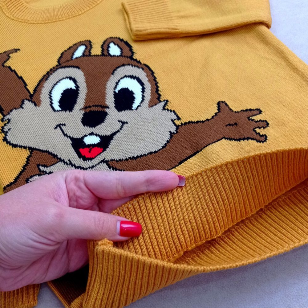 Knitted blouse for girls and boys, suitable for ages 2 to 9 years old