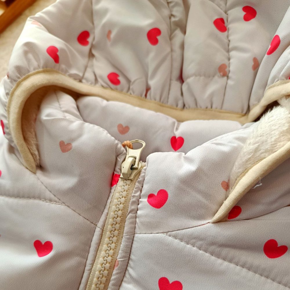 Puffer for girls and boys, suitable for sizes 40 to 55