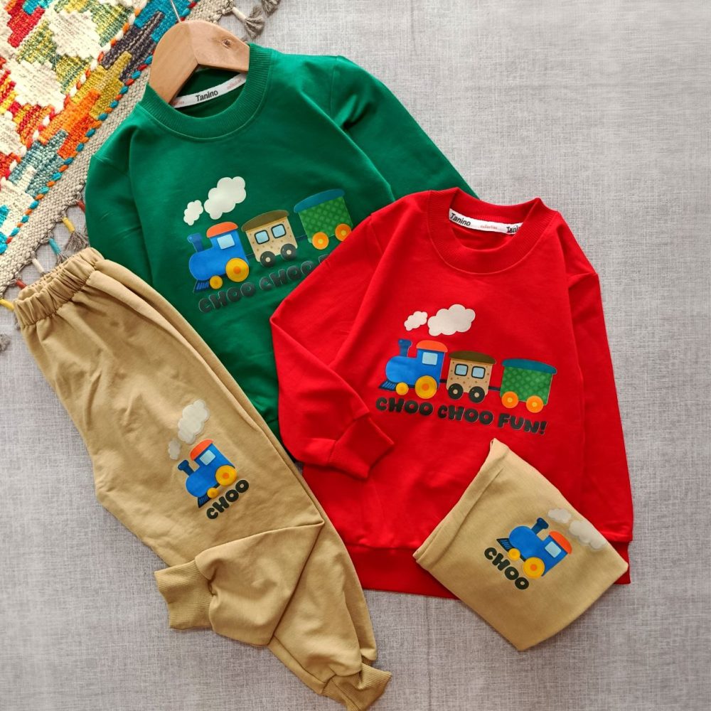 Blouses and pants for girls and boys from 2 years to 5 years