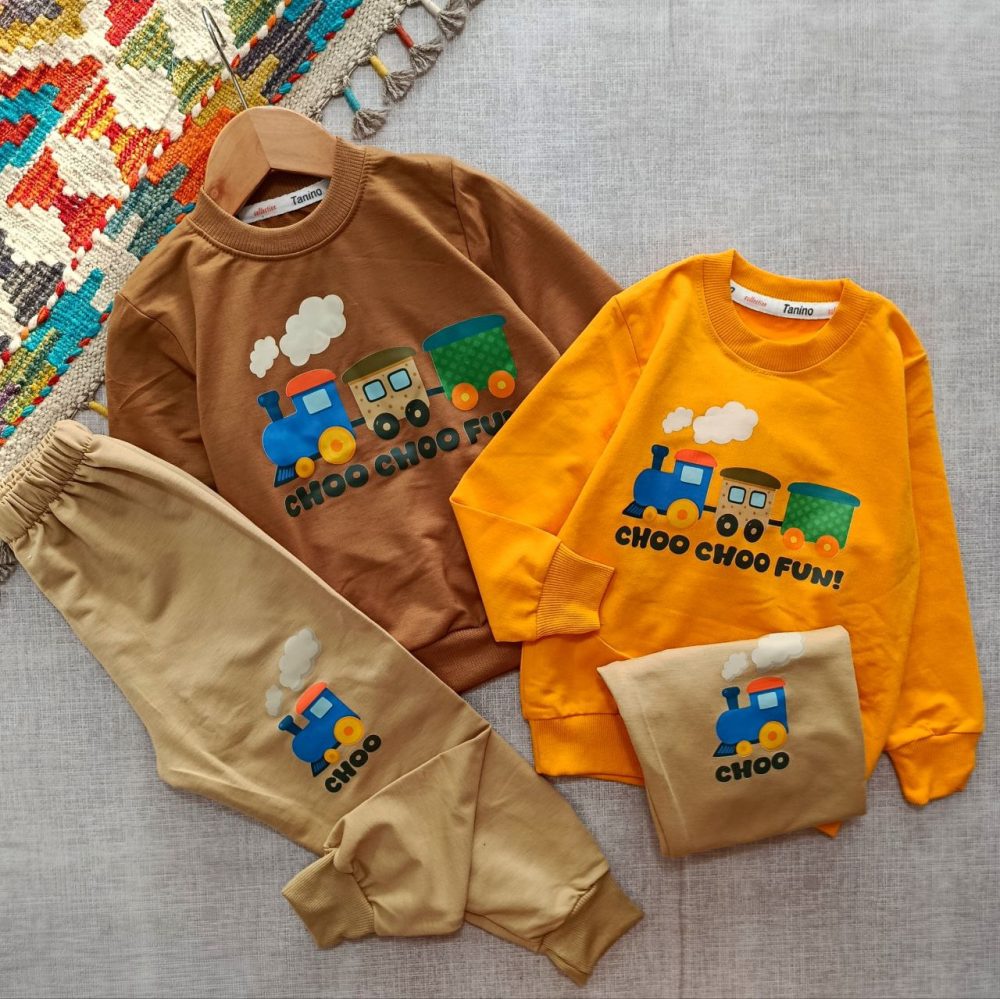 Blouses and pants for girls and boys from 2 years to 5 years