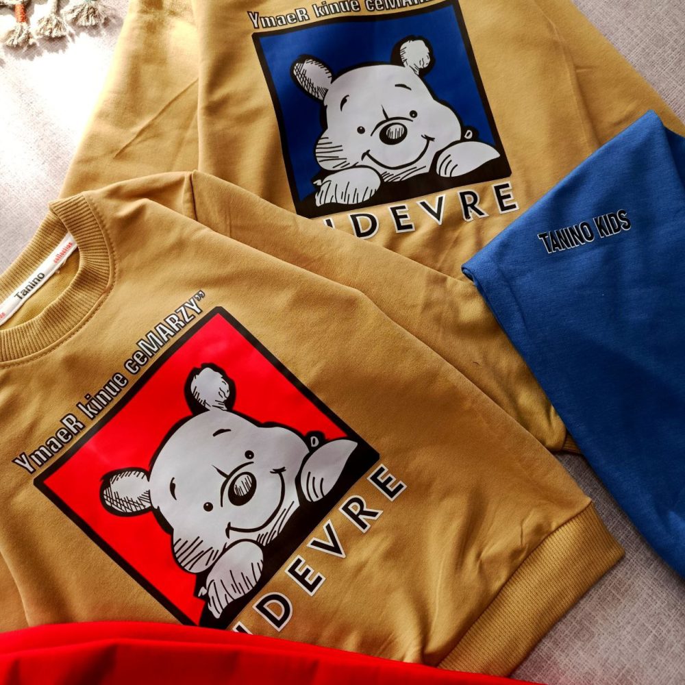 Blouses and pants for girls and boys from 2 years to 9 years